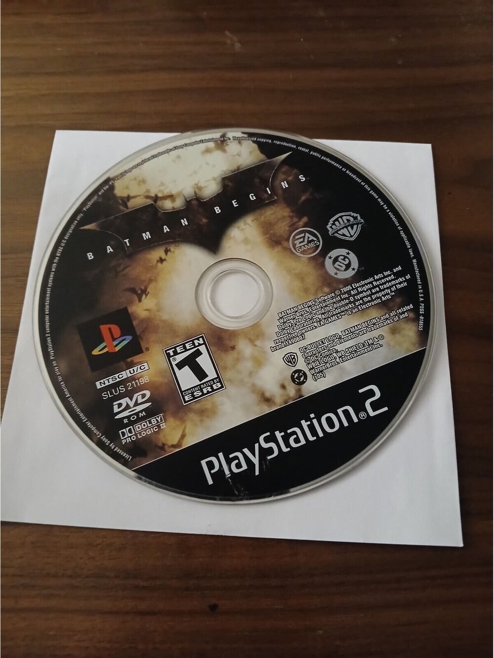 Batman Begins (Sony PlayStation 2 PS2, 2005)